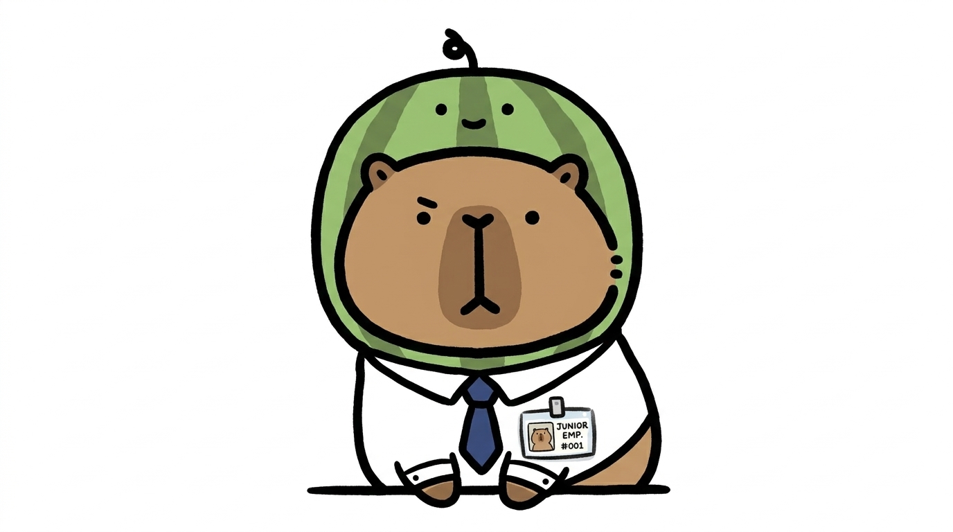 Cappybara ชาวออฟฟิศ